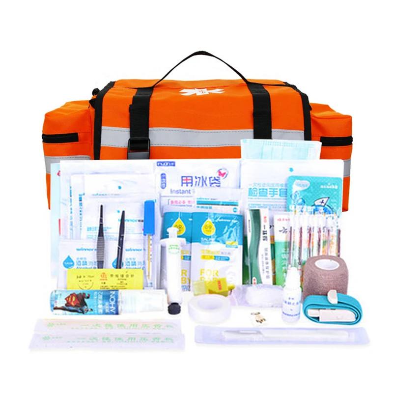 Botiquín primeros auxilios vacío bolsa emergencia médica camping - imagen 3