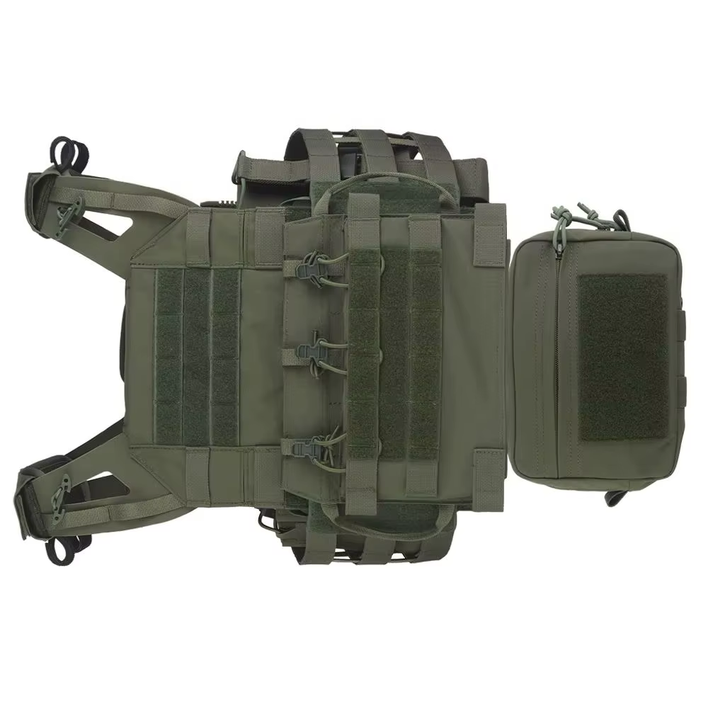 Portaplacas CS Serie R JPC: chaleco táctico con bolsas - imagen 3