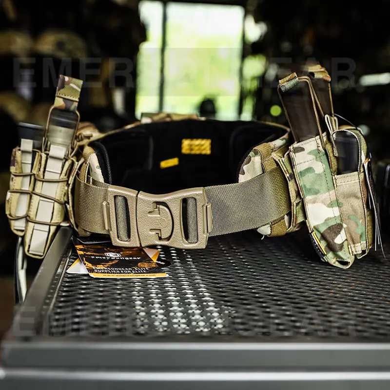 Emersongear AVS – Cinturón táctico Molle de nailon perfil bajo