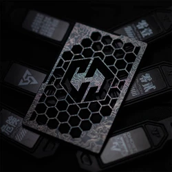 Cuchillo EDC Titanio con Panal Táctico Luminoso y Números
