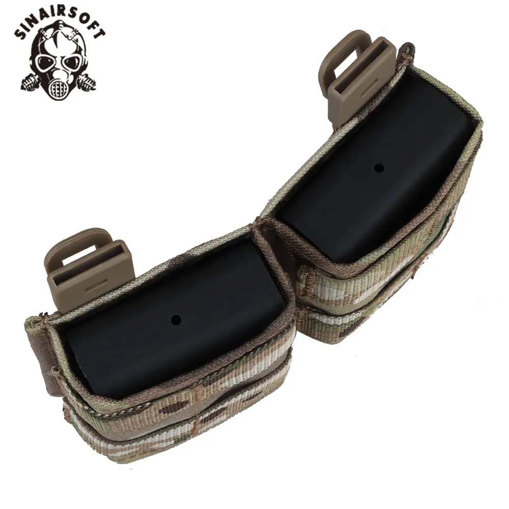 Portacargador doble 5.56 de acceso rápido para MOLLE y cinturón - imagen 3