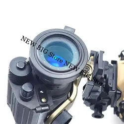 Cubierta táctica para lentes NVG Matbock con apertura IRIS ajustable