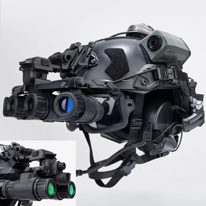 Casco táctico FAST airsoft con riel NVG GPNVG18/PVS31 - imagen 5