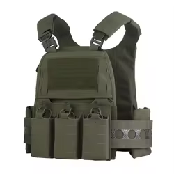 Chaleco táctico Ferro FCPC V5 portaplacas MOLLE caza airsoft