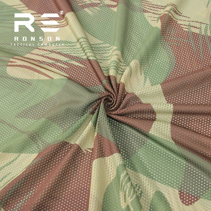 RHODESINA Tela táctica de malla camuflaje estampada transpirable - imagen 2