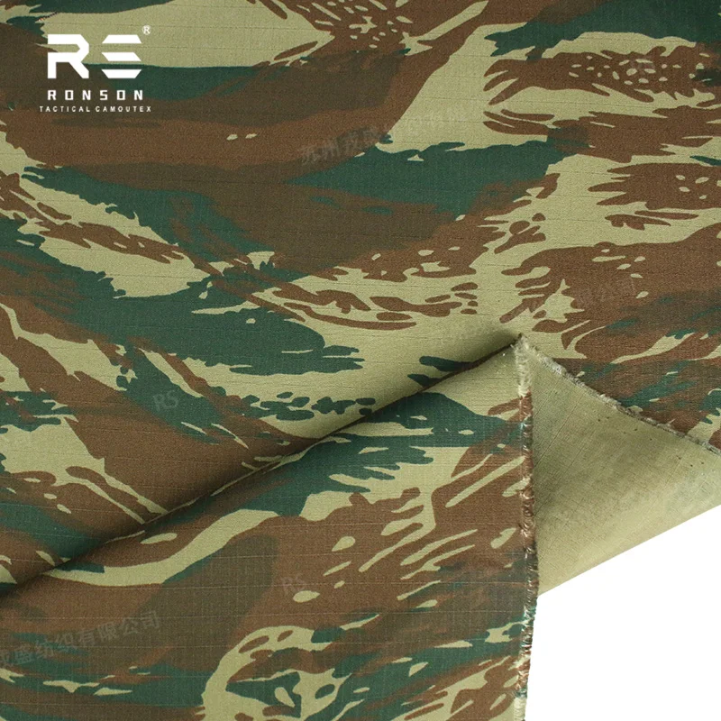 Tela táctica ripstop NYCO camuflaje griego – uniformes - imagen 5