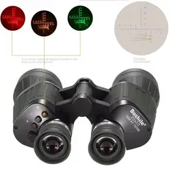 Binoculares Boshile con enfoque automático impermeables y retícula