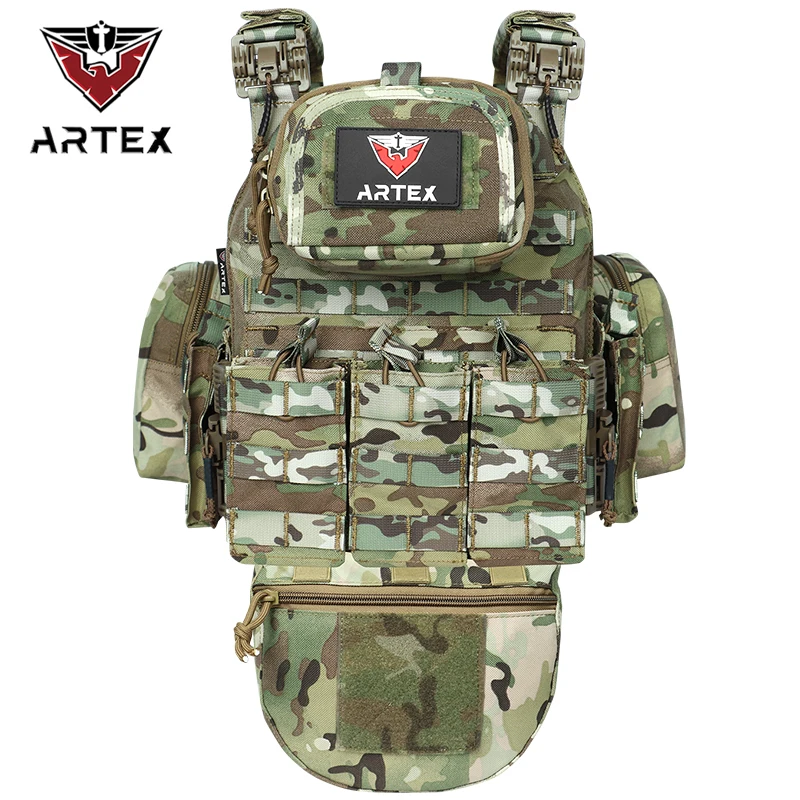 Artex Chaleco táctico MOLLE PALS de liberación rápida - imagen 5