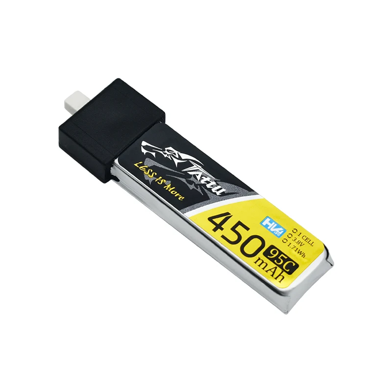 Batería LiPo TATTU 450mAh 95C 1S para dron quadcopter FPV