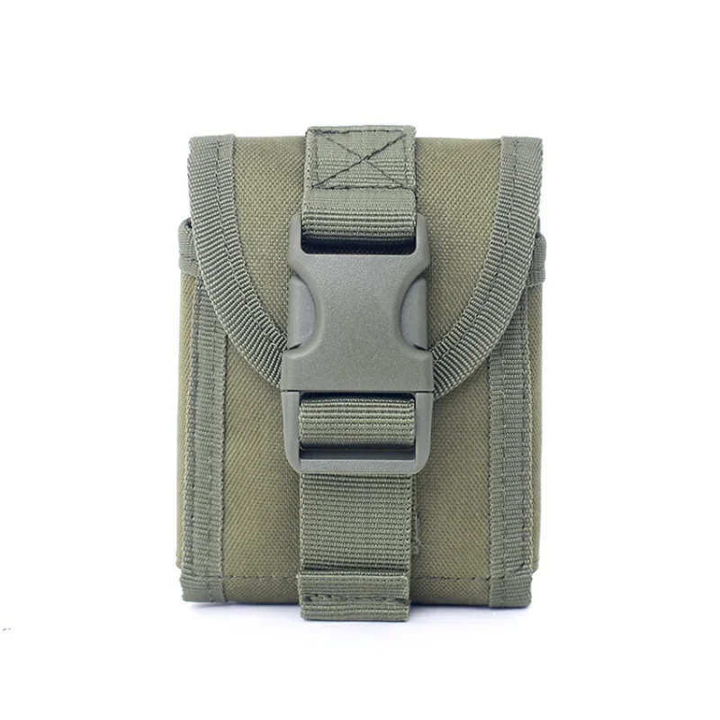 Riñonera táctica MOLLE para caza, EDC y camping con porta cigarrillos - imagen 5