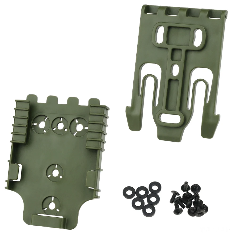 Funda táctica pistola pierna QLS altura media para airsoft y tiro - imagen 4