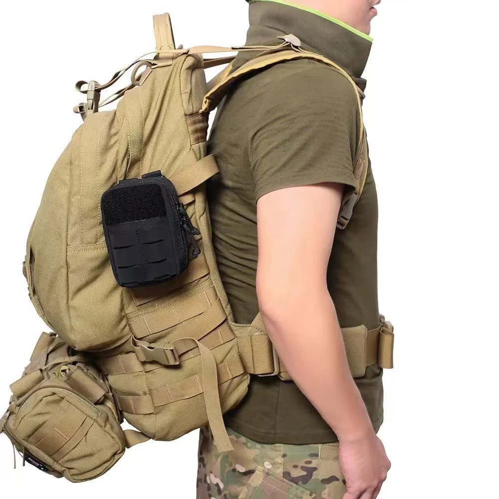 Bolso táctico MOLLE camuflaje bandolera riñonera mini multifunción - imagen 2