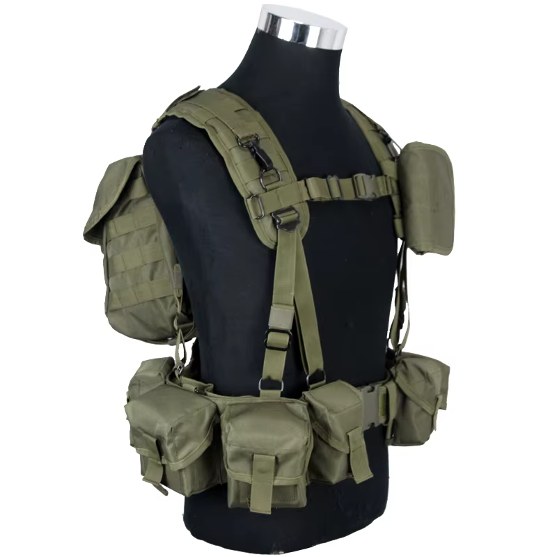 Chaleco Táctico Smersh Equipo Combate PKM SVD AKB MOX - imagen 2