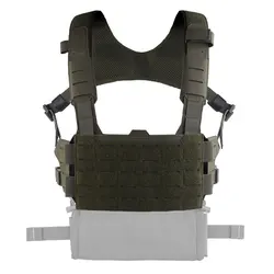Chaleco táctico HX MOLLE frontal panel de caza y airsoft