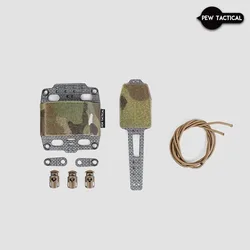 PEW PVS-31 funda batería casco táctico con sistema retención