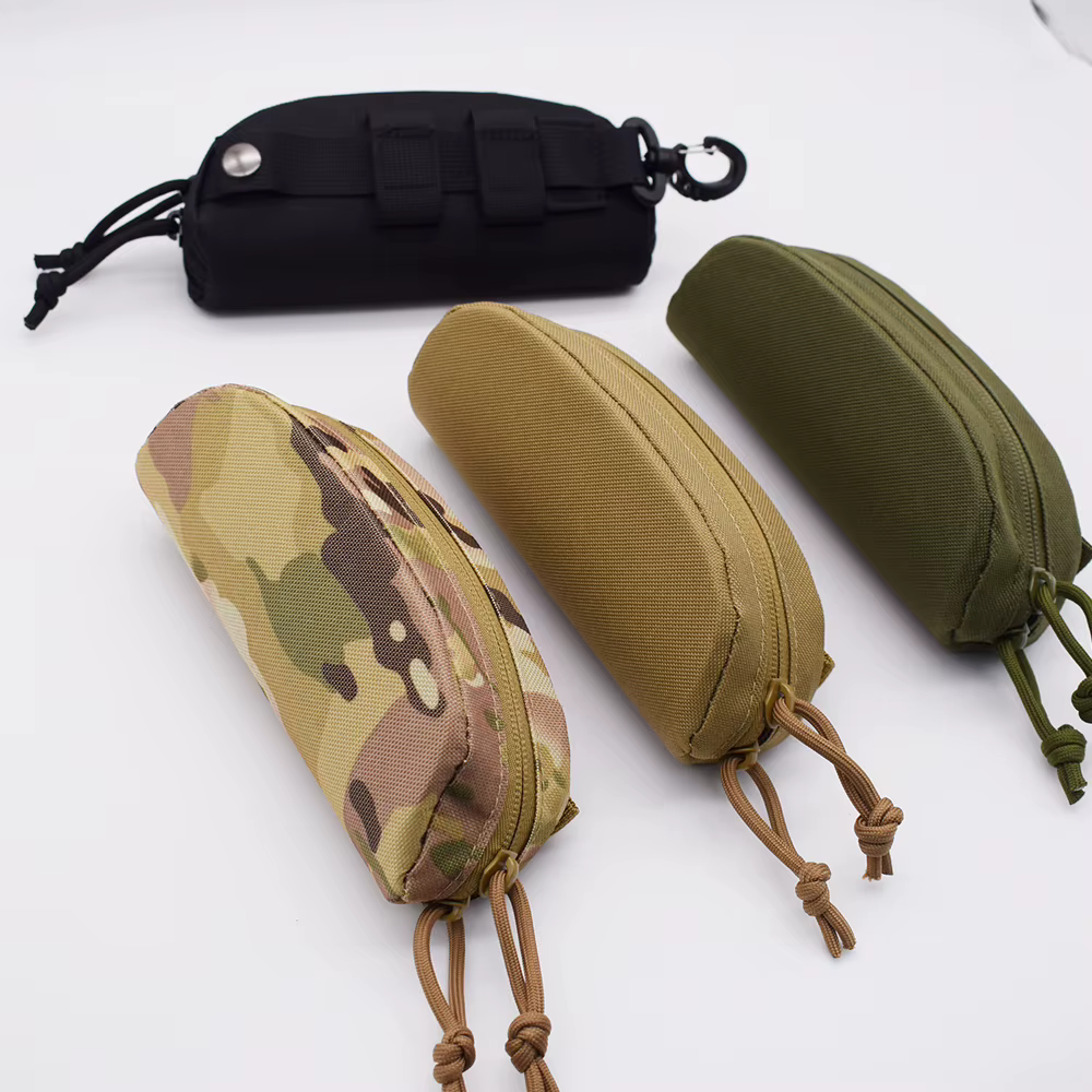 Funda táctica rígida MOLLE para gafas antichoque y polvo - imagen 3