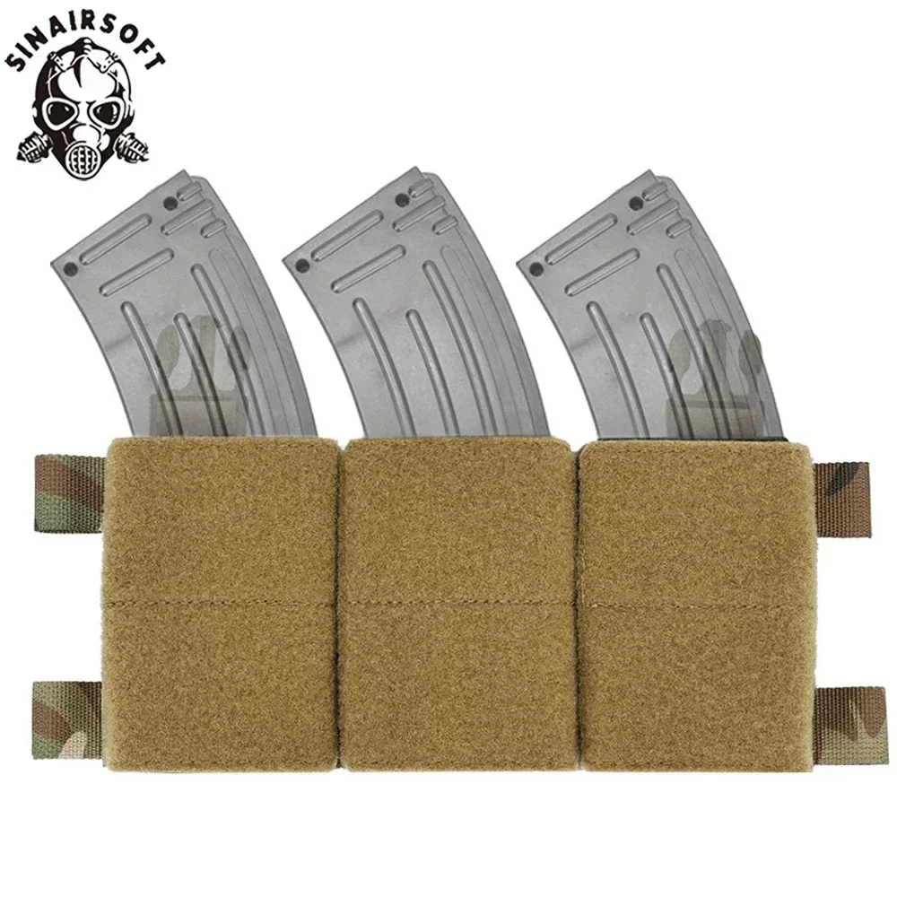 Portacargador triple 5.56/7.62 para chaleco de airsoft - imagen 2
