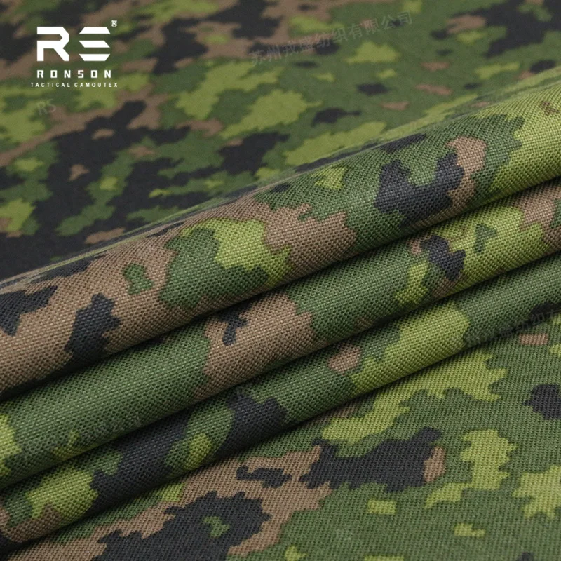 Camuflaje táctico finlandés del bosque en cordura impermeable IR PU - imagen 4