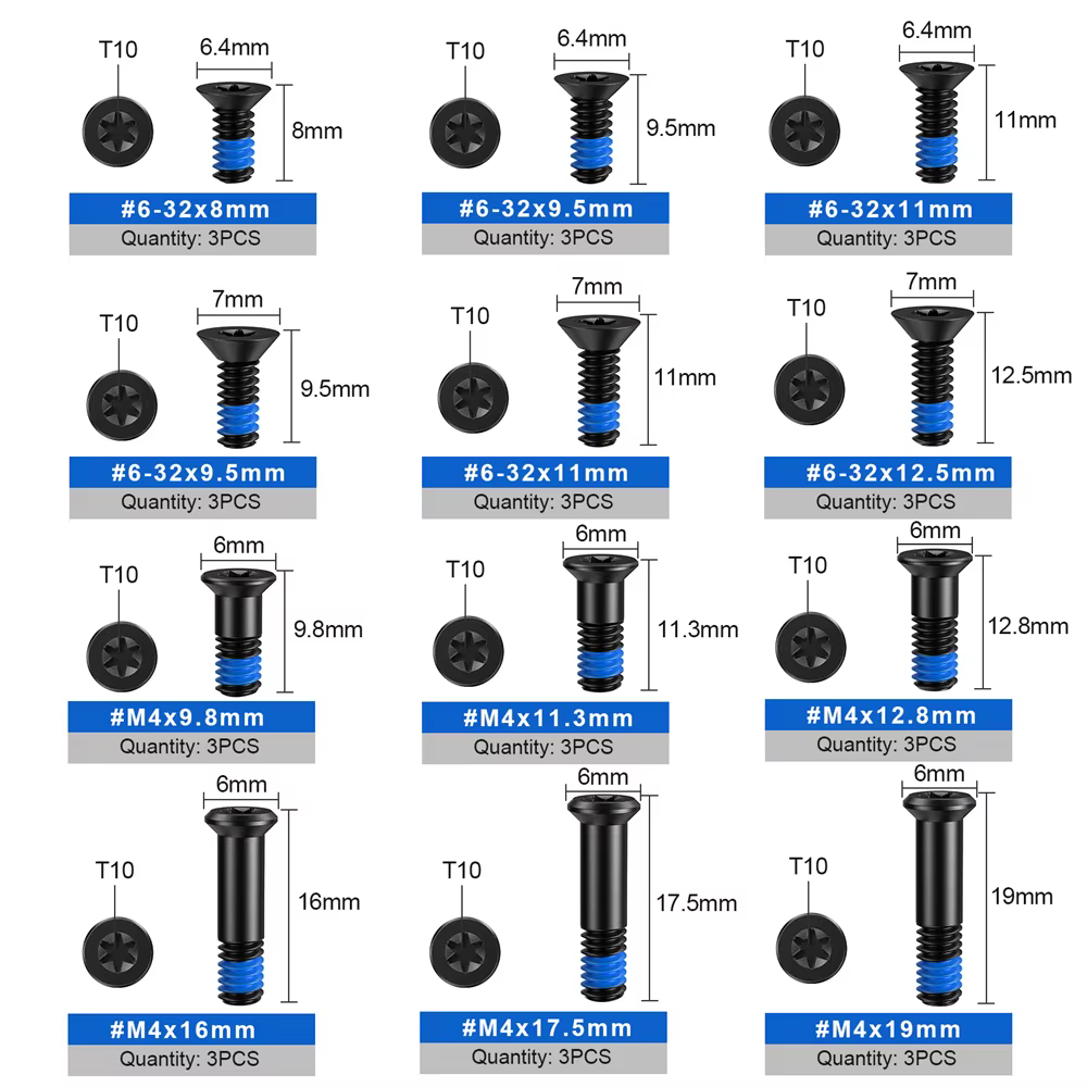 Tornillos de acero inoxidable para montaje de mira réflex en Picatinny - imagen 5