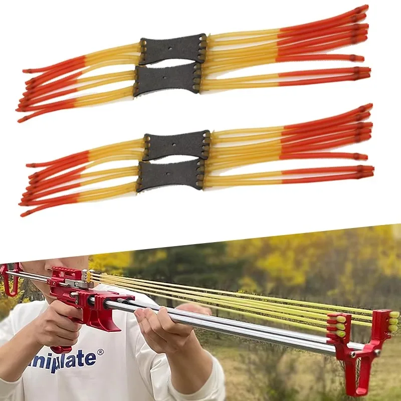 Tirador elástico táctico doble banda profesional 4.5mm - imagen 2