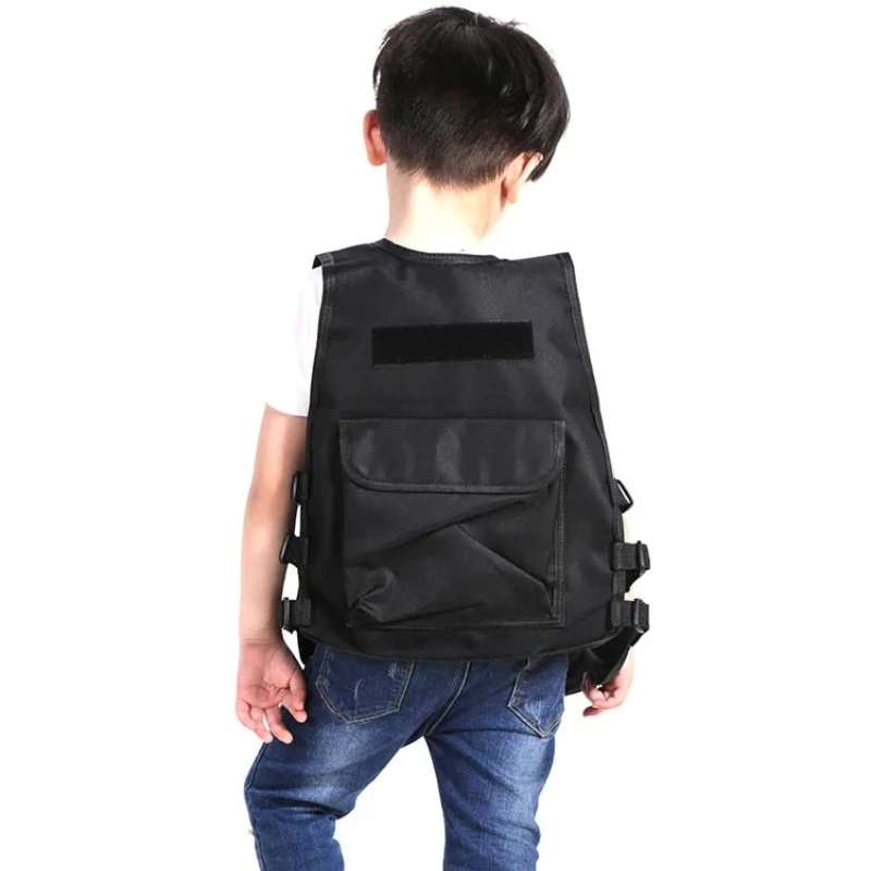 Chaleco táctico camuflaje infantil para entrenamiento y campamento - imagen 4