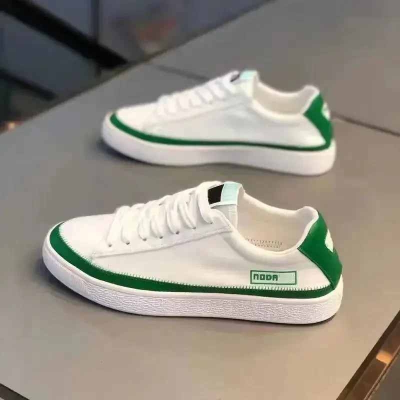 Zapatillas de lona veraniegas transpirables multicolor con cordones - imagen 4