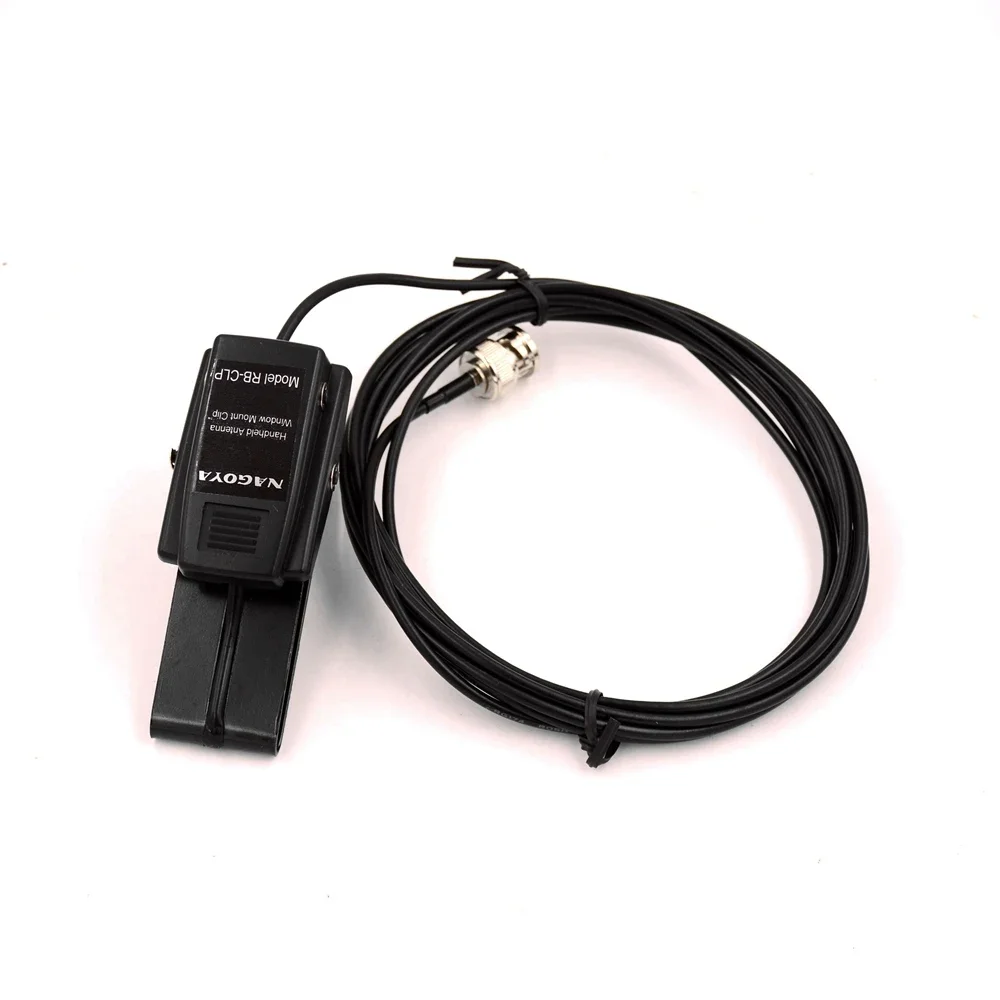 RB-CLP Soporte antena con clip ventana y cable BNC RG-174
