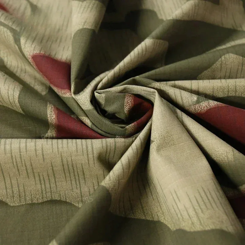 Tela táctica ripstop camuflaje pantano alemán BGS algodón y nailon - imagen 5