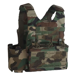 Plate Carrier Arnés Táctico Acolchado Porta Cargadores 5.56 Ajustable