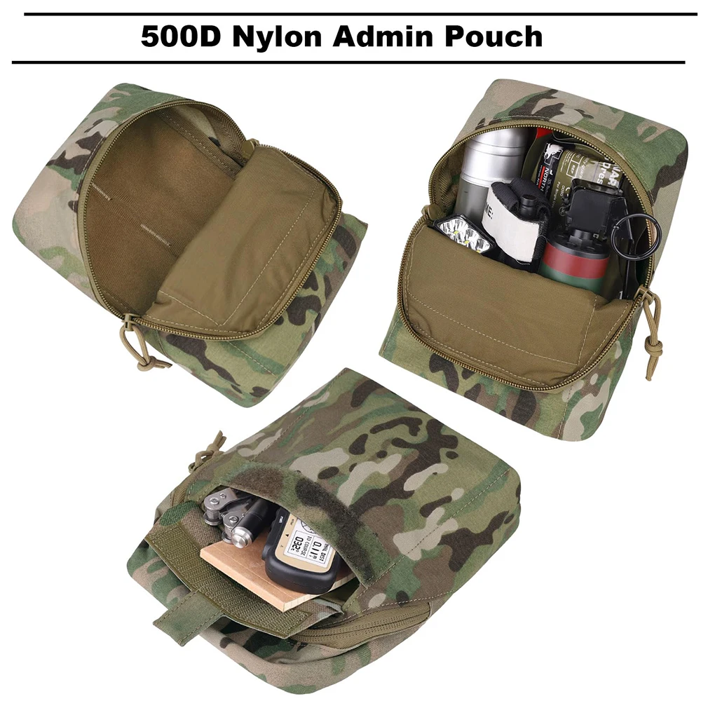 Bolsa táctica MOLLE admin multiusos expandible para EDC - imagen 4