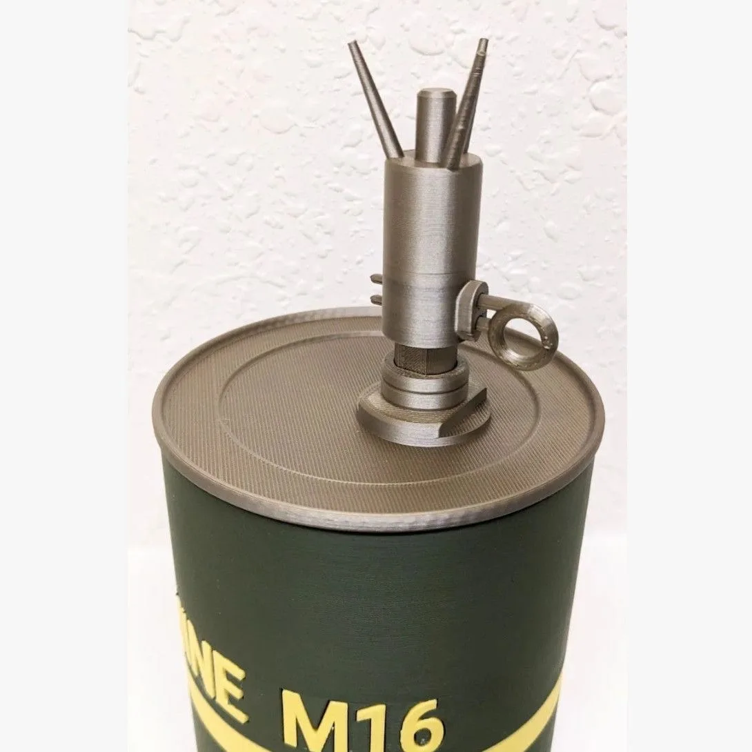 Réplica decorativa M16 estilo WWII 3D impresa no funcional - imagen 2
