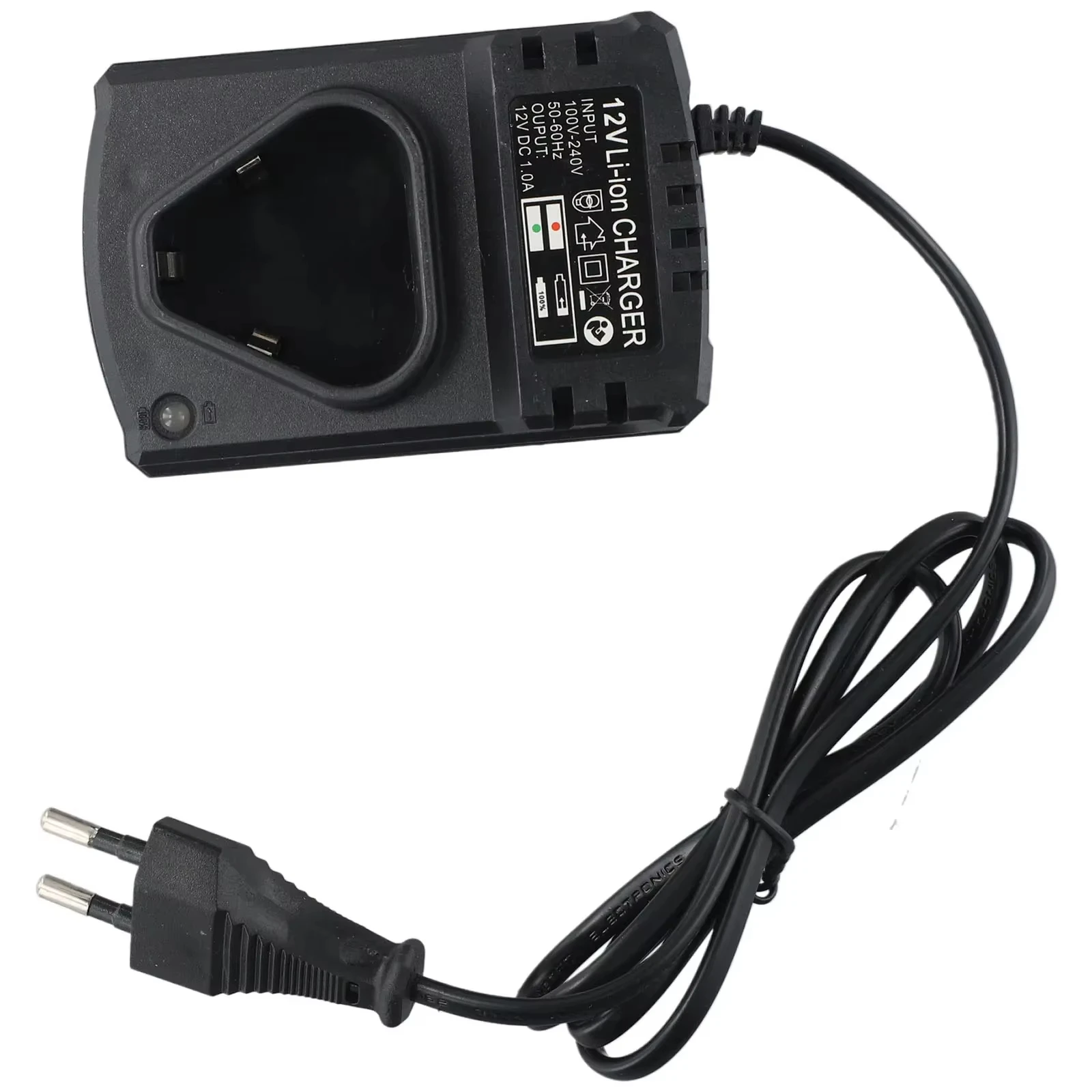 Cargador de batería universal 12V en uso