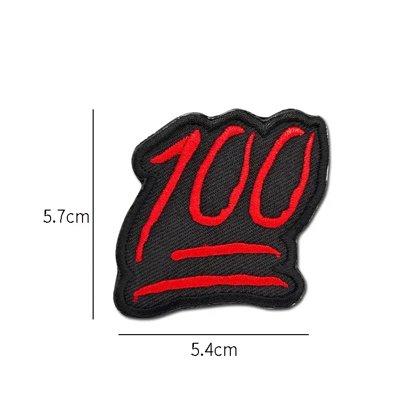 Parche de moral táctico bordado con velcro para mochila