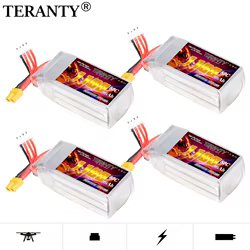 TREANTY Batería LiPo 3S 11,1V 1100mAh 80C/160C XT30 para drones FPV