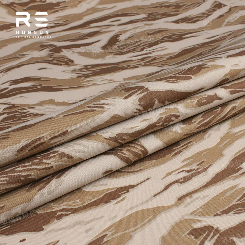 Tela de camuflaje MARPAT Desert Tigerstripe Cordura 500D impermeable