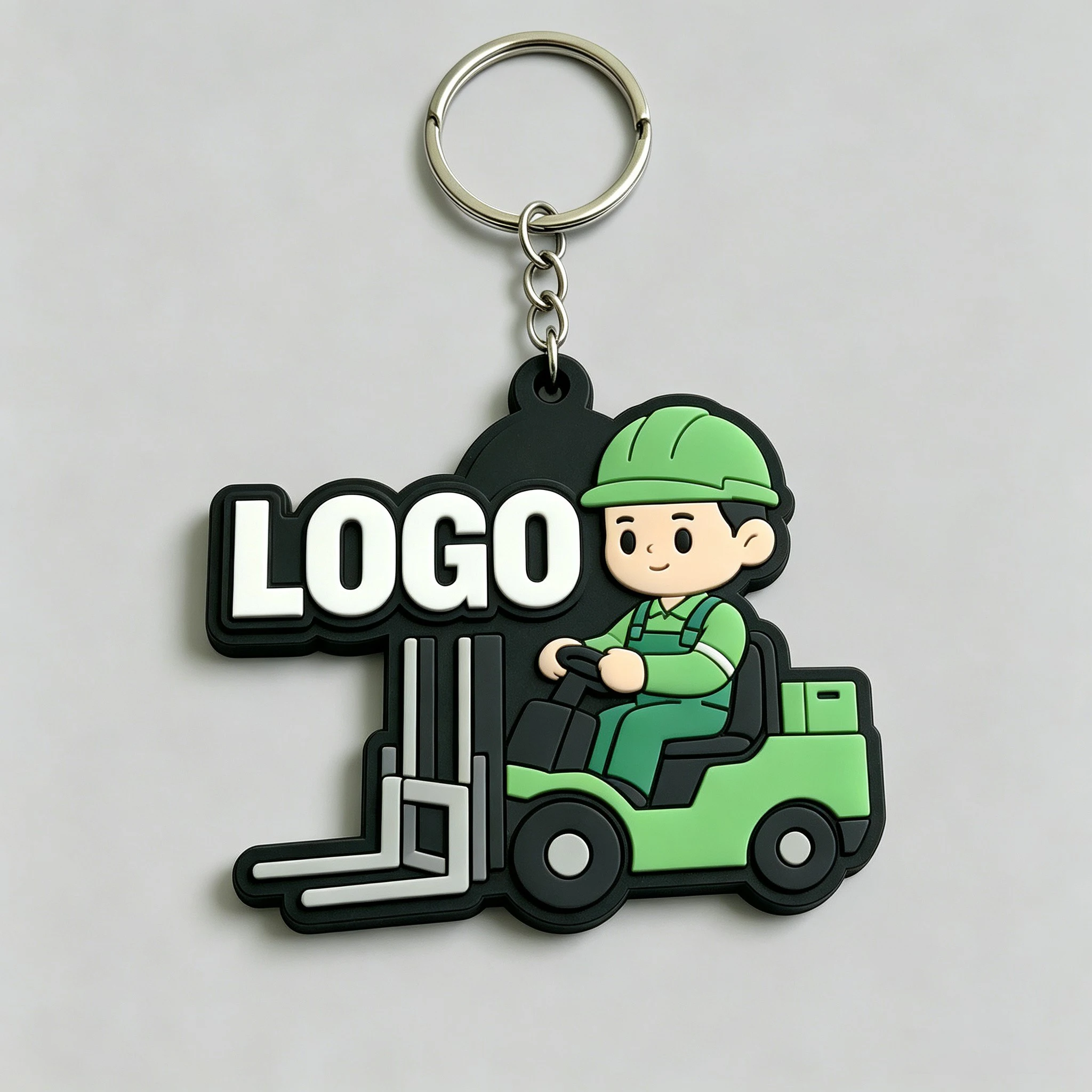 Llavero de PVC personalizado para mochila o equipaje - imagen 4