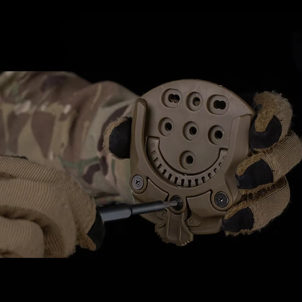 Adaptador giratorio 360° para funda táctica de caza y airsoft - imagen 2