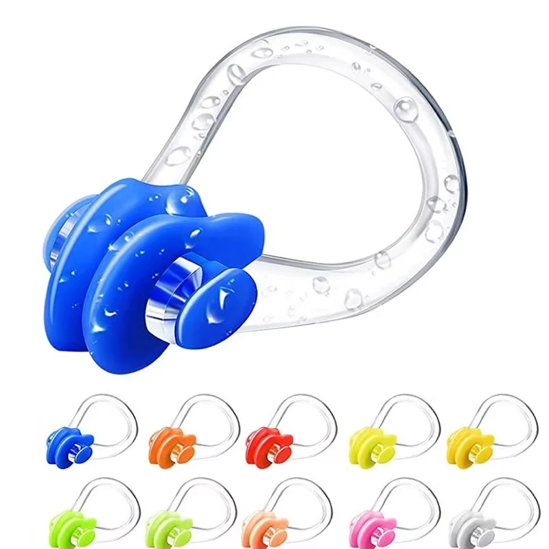 Pinza nasal silicona suave para natación y buceo - imagen 3