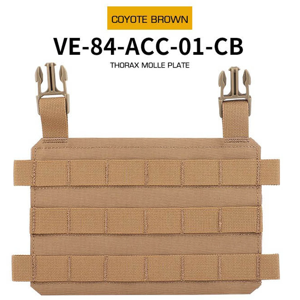Panel MOLLE para chaleco táctico LV119, instalación a presión - imagen 3