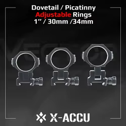 Vector Optics X-ACCU anillos de montaje para visor Picatinny