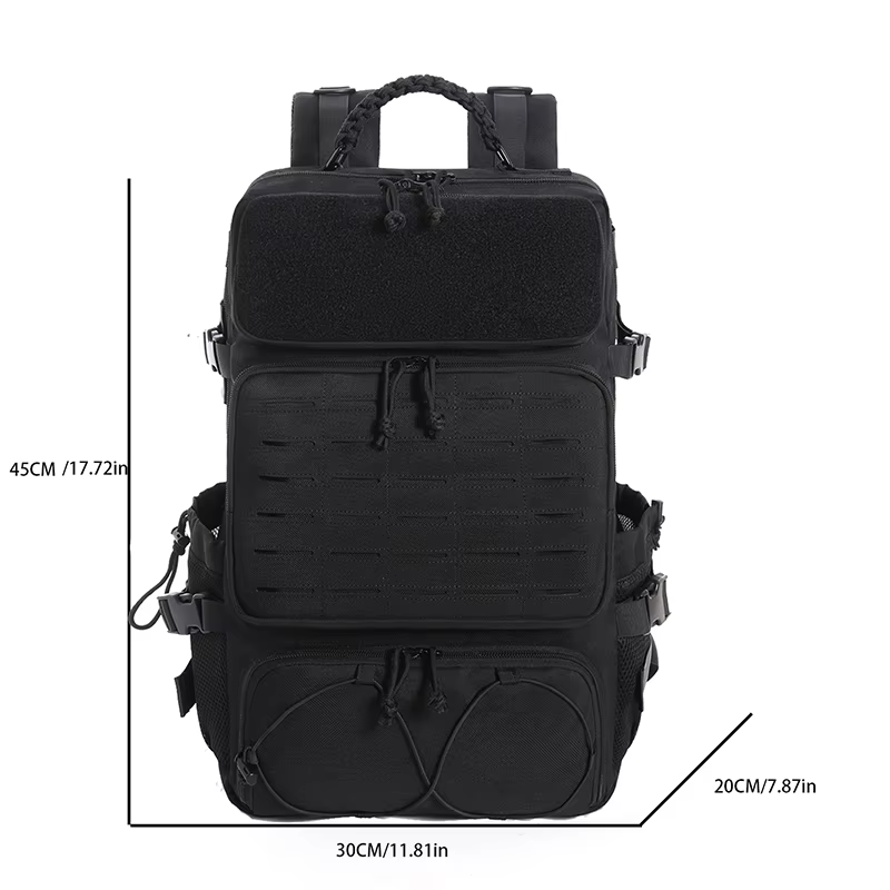 Bolsa modular táctica lona hombre con capacidad compartimentos zapatos - imagen 4