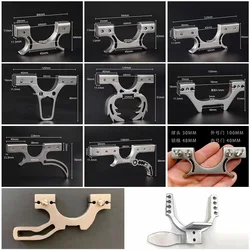 Cabezal soporte acero inoxidable tirachinas – modelo grande varilla larga
