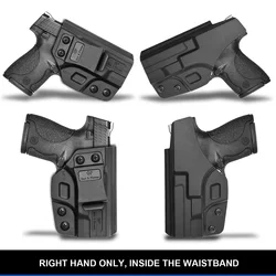 Smith & Wesson Shield Plus funda IWB polímero mano derecha