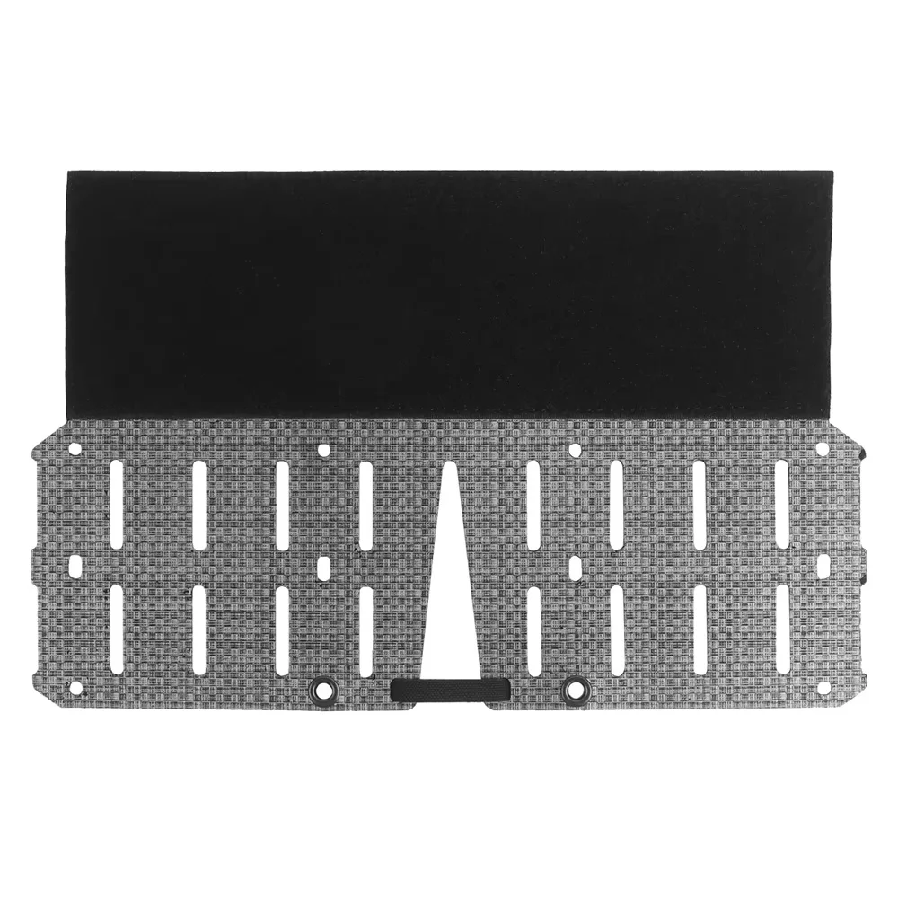 Panel adaptador MOLLE extendido con plataforma y velcro para chaleco - imagen 3
