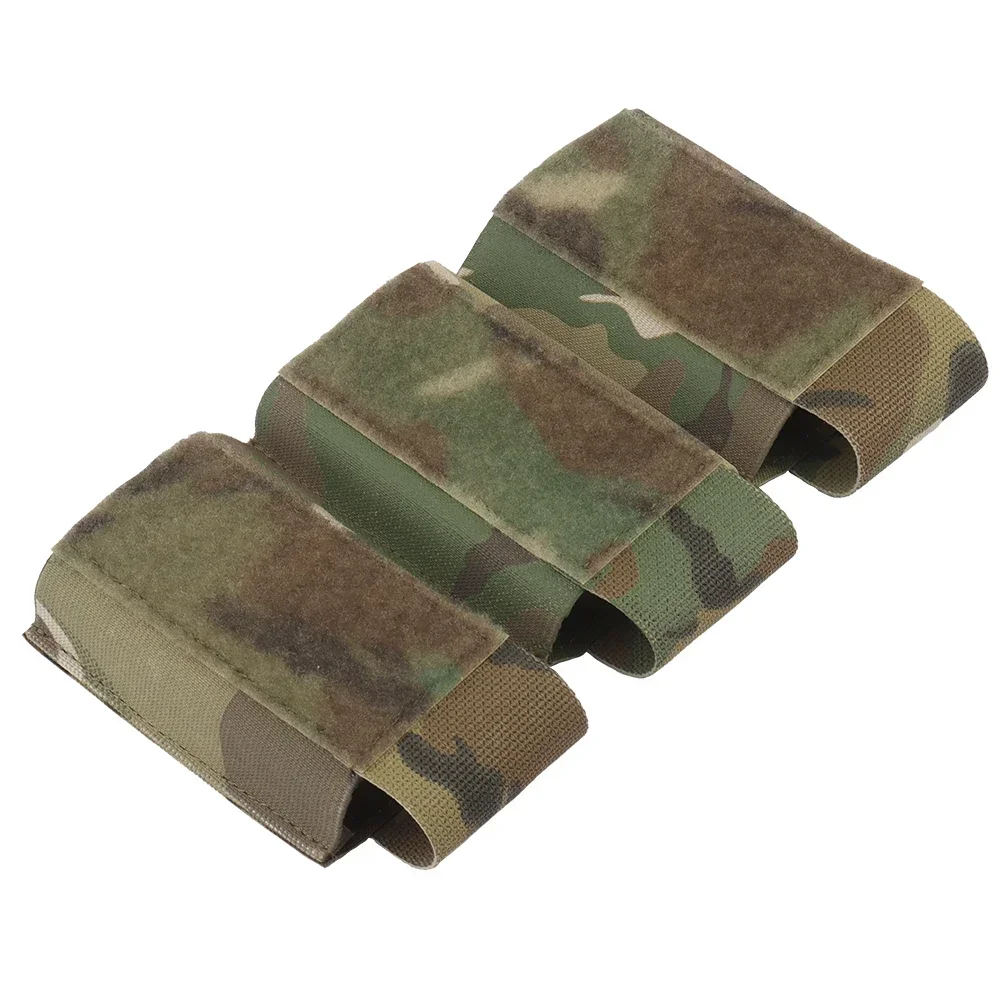 Bolsa portacargadores triple MOLLE elástica táctica camuflaje 5.56/7.62 - imagen 3