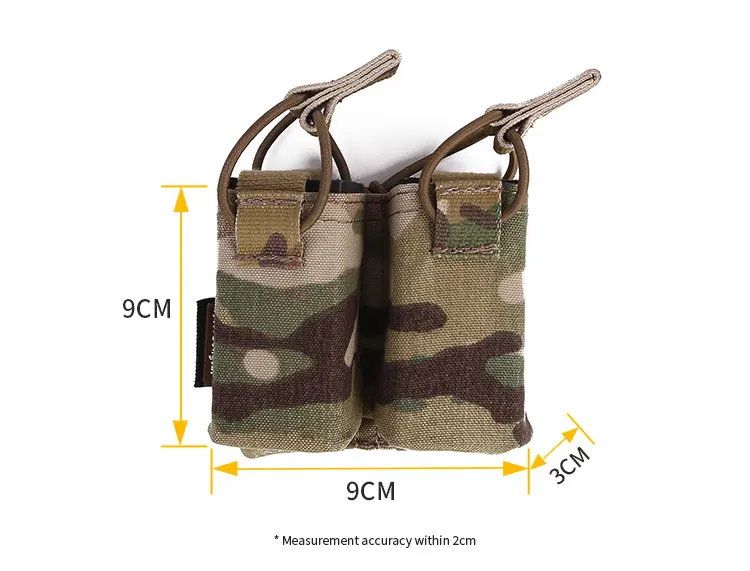Bolsa doble EM6374 en material tipo nylon
