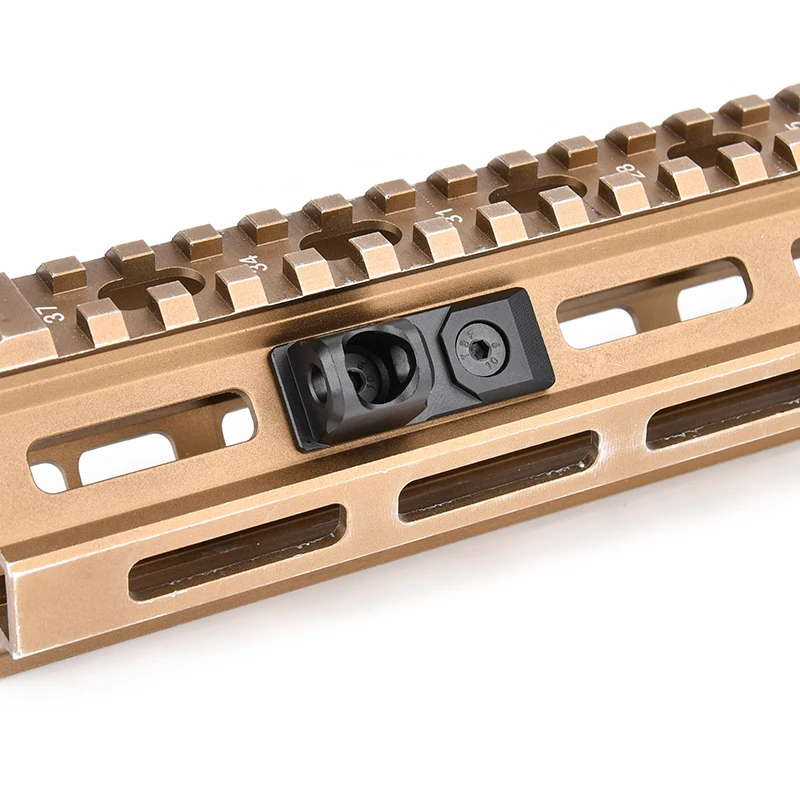 Montaje deslizante para linterna táctica con riel MLOK y aluminio - imagen 4