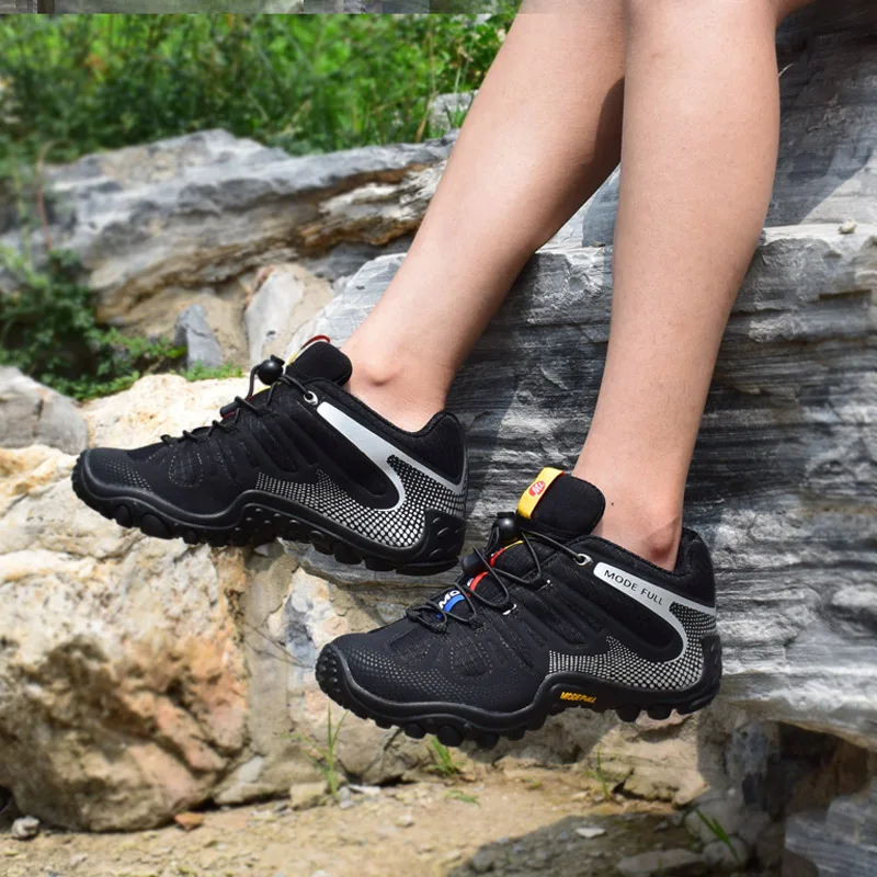 Merrto Zapatillas Trekking Impermeables Senderismo Unisex - imagen 4