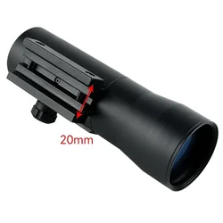 Mira reflex compacta para caza y airsoft, compatible Picatinny