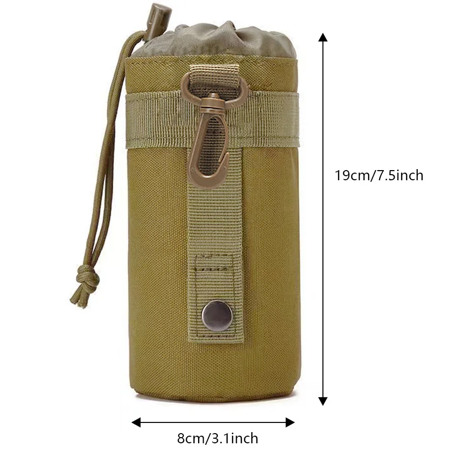 Bolsa portabotellas MOLLE táctica – Hidratación para exterior